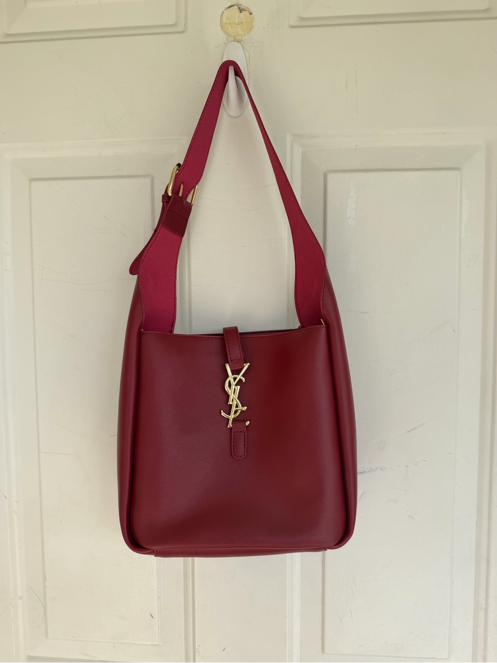 Fashion Shoulder Bag Shoulder Bag Burgundy Leather